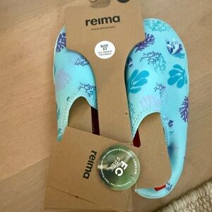 Reima Kids Aqua and Purple Water Shoes